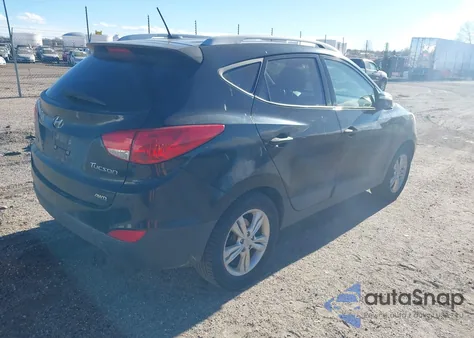 2013 Hyundai Tucson Gls из США, поврежденный, VIN KM8JUCAC6DU741606